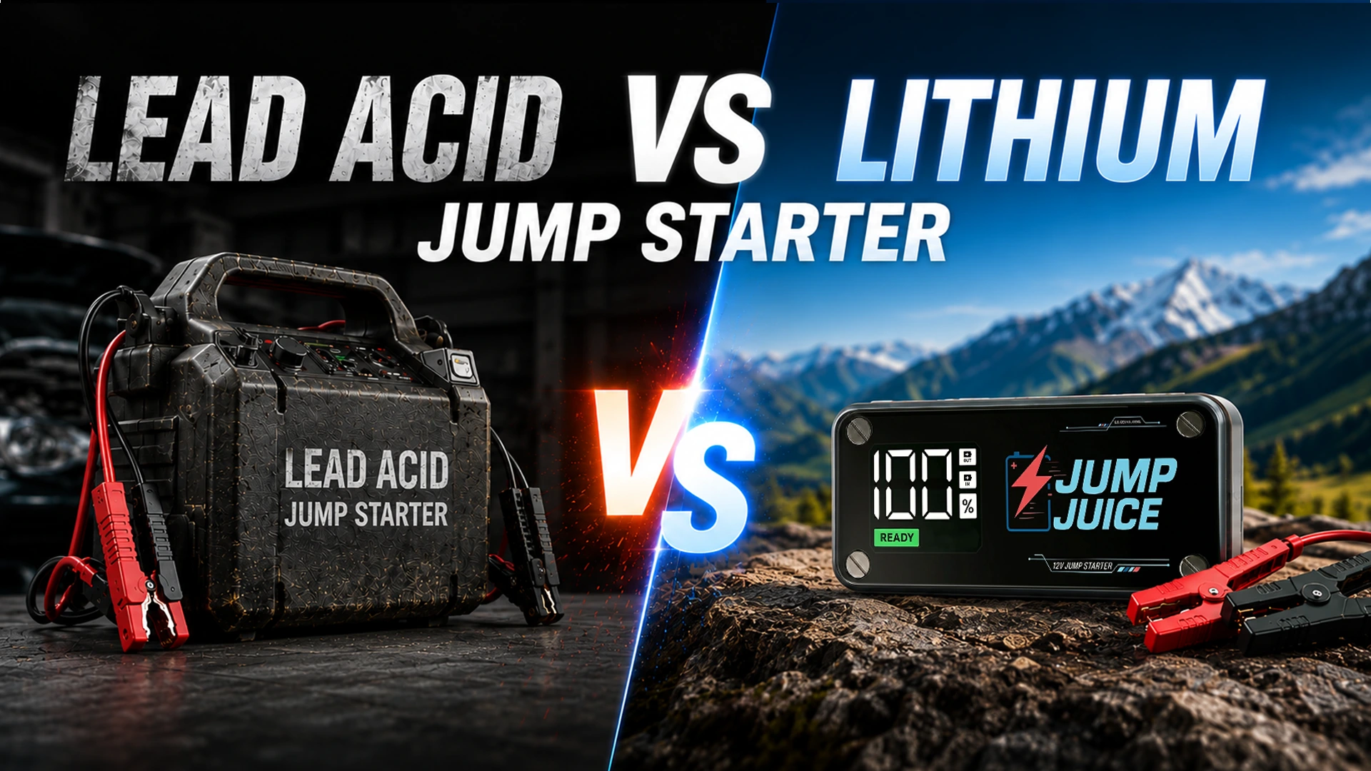 Lithium vs. Traditional Jump Starters: What Actually Matters for Canadian Drivers